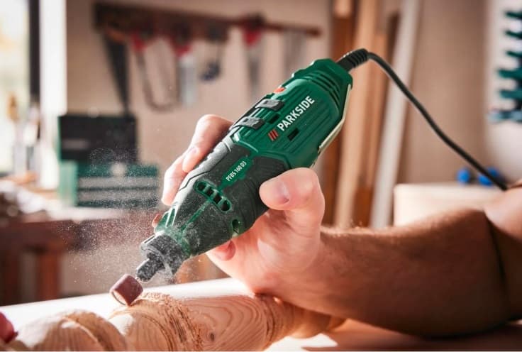 PARKSIDE Wiertarkoszlifierka precyzyjna PFBS 160